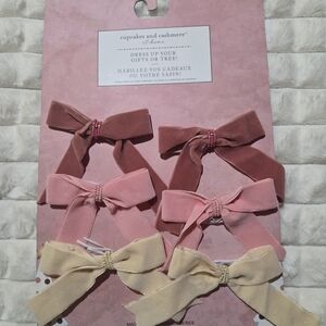 Cupcakes and Cashmere Hair Bows Set